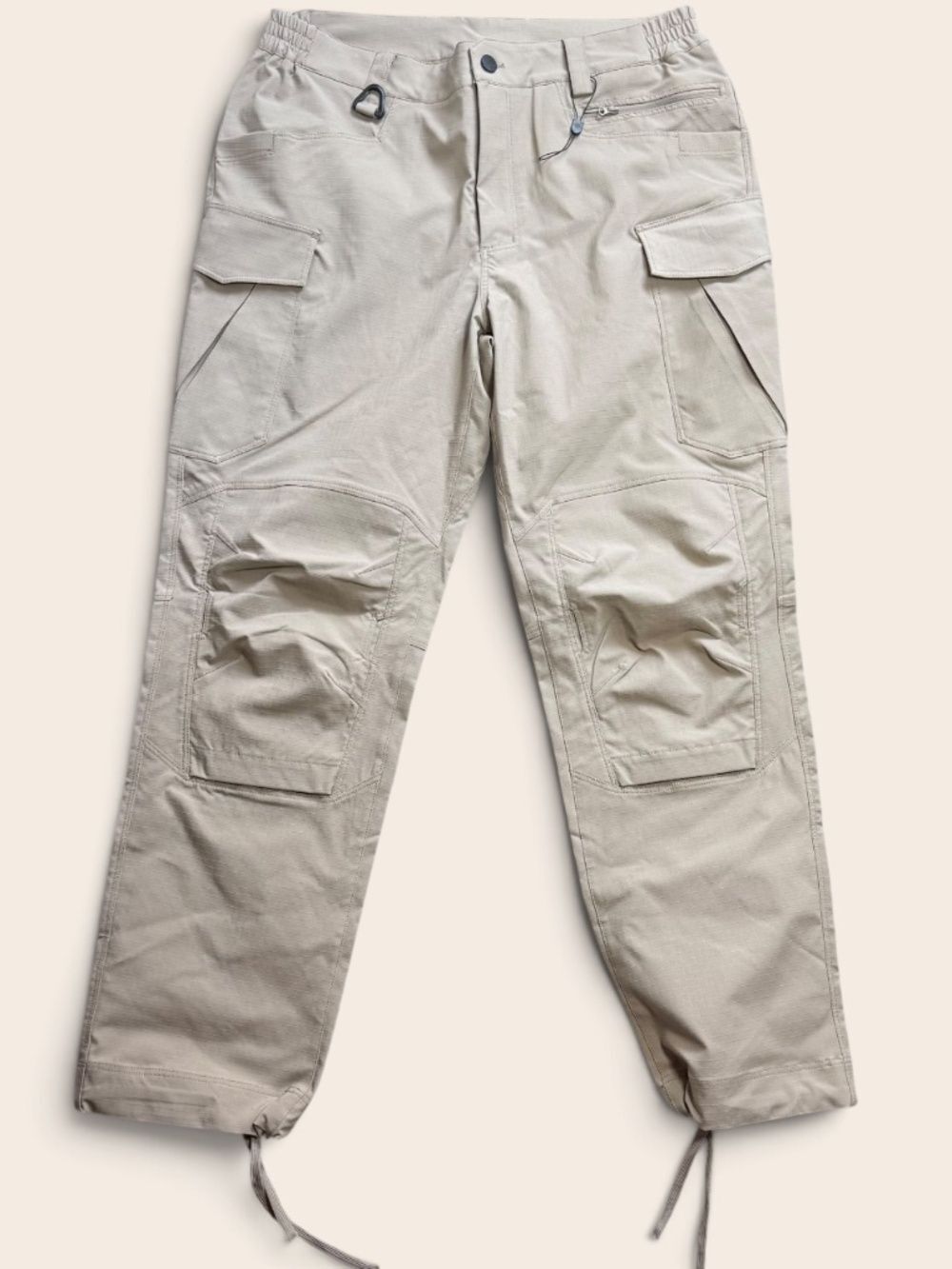 Free Soldier Men’s Tactical Cargo Pants Belt Size 34 Khaki utility cargo